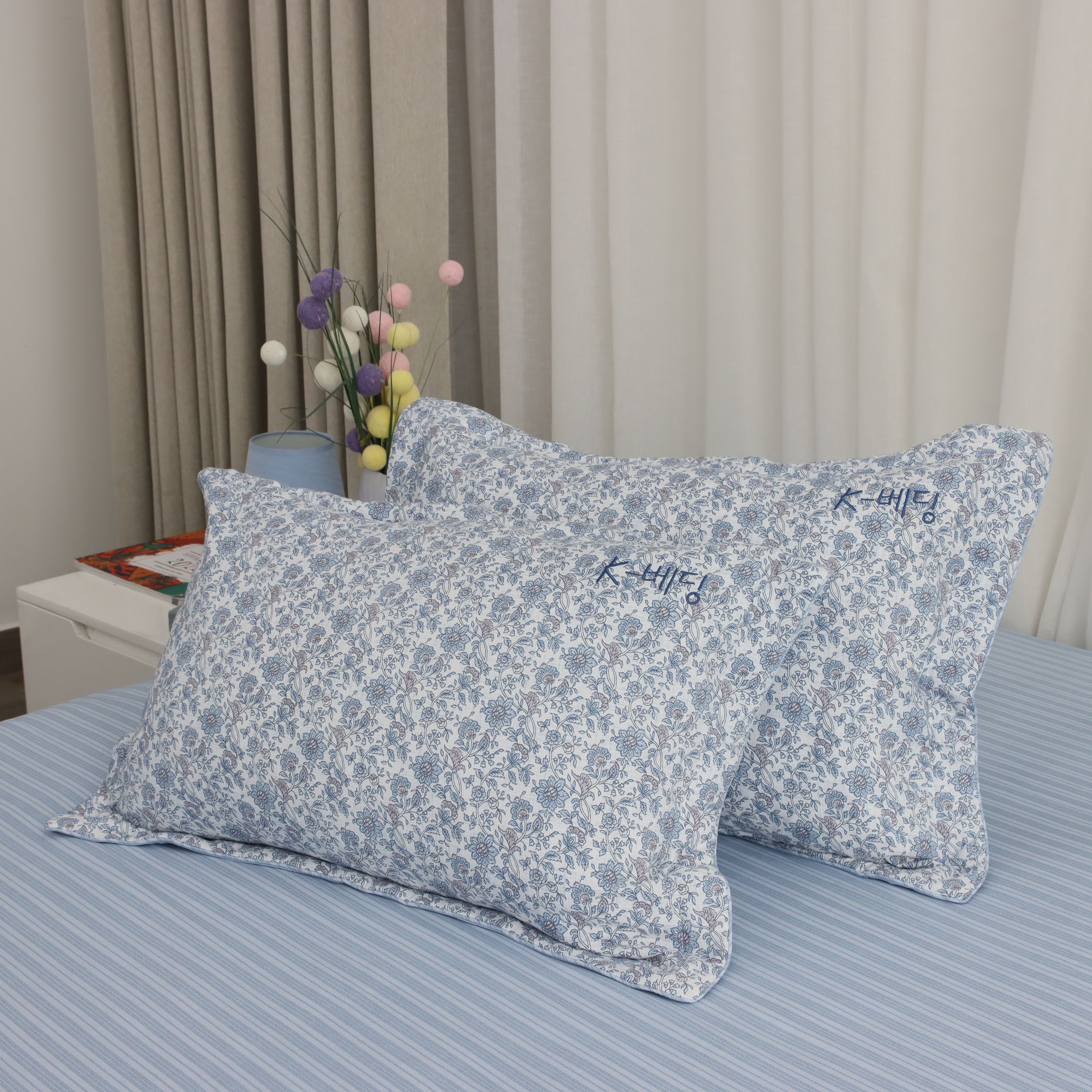 Bộ ga giường K-Bedding KMTP306 chất liệu Microtencel mềm mại, thoáng mát (KHÔNG BAO GỒM CHĂN)