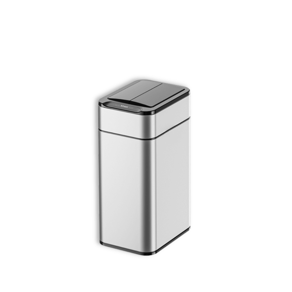 Thùng rác cảm biến ELPHECO 20L mở hai cánh có kẹp giữ túi rác hàng chính hsxng