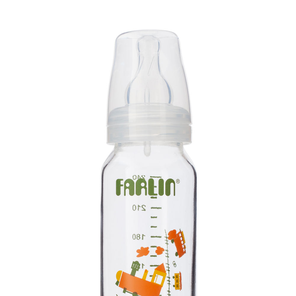 Bình Sữa Thủy Tinh 240ml TOP-707G - Farlin