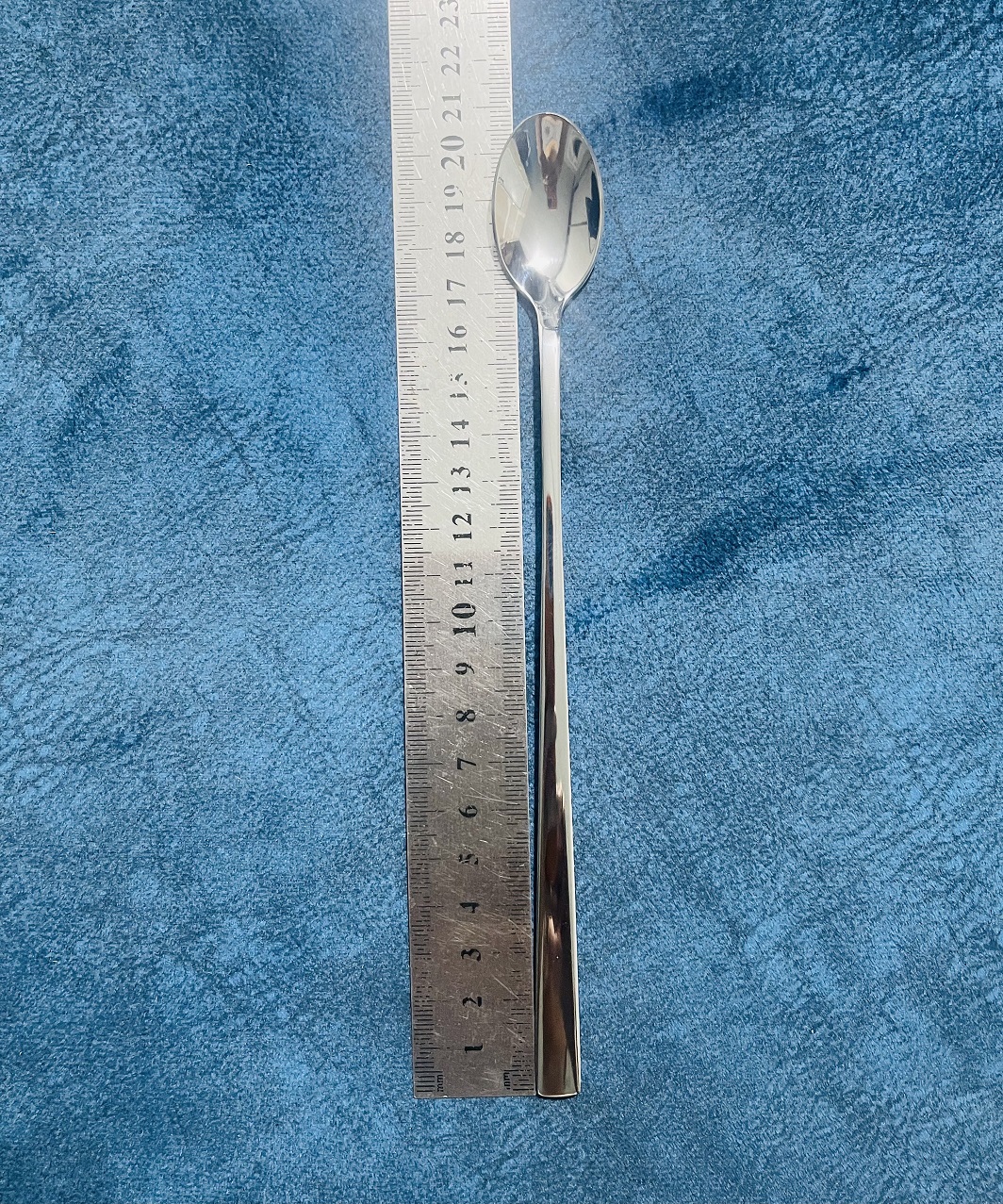 Muỗng Inox Đá Chanh Dài Cán Ngang