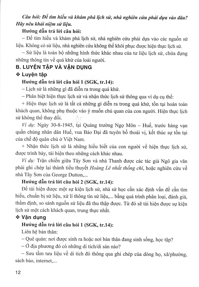 Hướng Dẫn Trả Lời Câu Hỏi Và Bài Tập Lịch Sử Lớp 10 (Bám Sát SGK Kết Nối) - HA