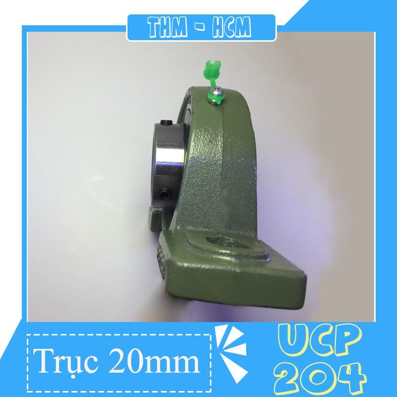 Gối đỡ vòng bi UCP204 đương kính trục 20mm
