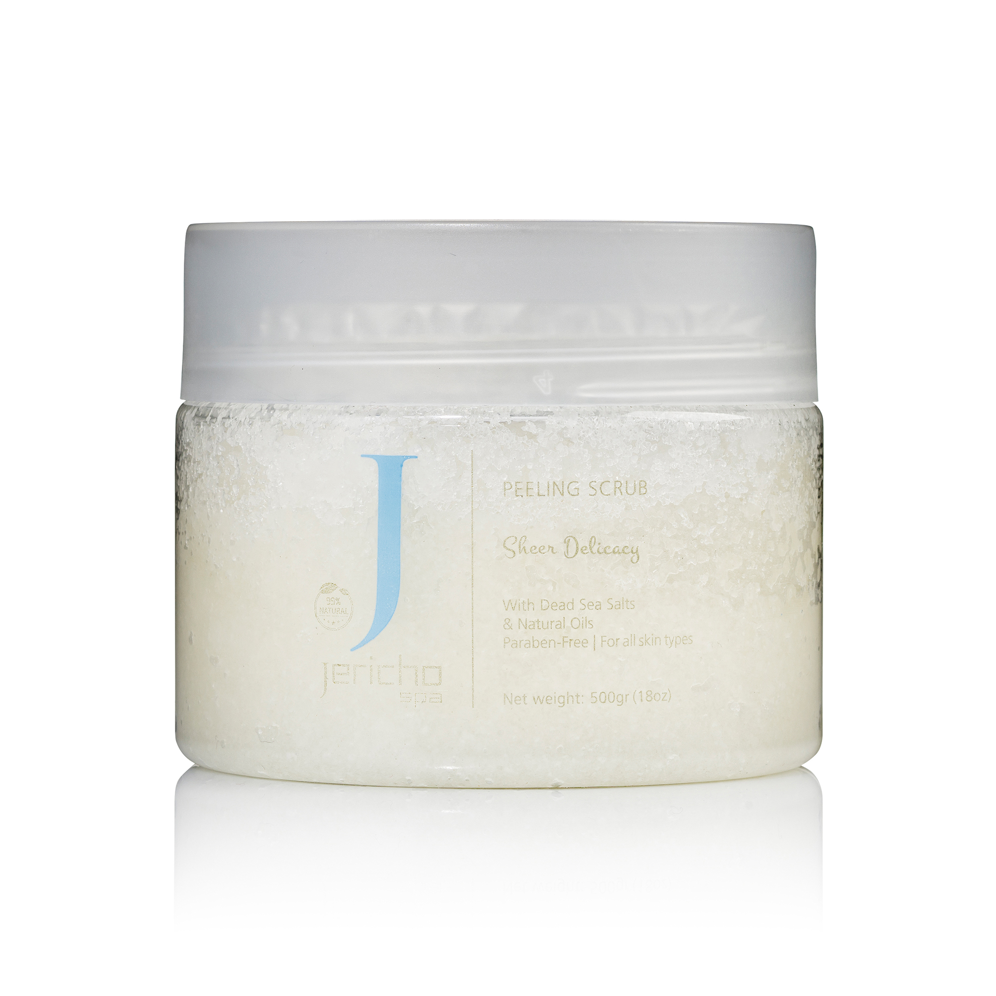 Tẩy Tế Bào Chết Body Jericho Peeling Scrub Sheer Delicacy - Pure Lilac (Hương Tử Đinh Hương) - Dành Cho Da Dầu - Nuôi Dưỡng Và Làm Mềm Da