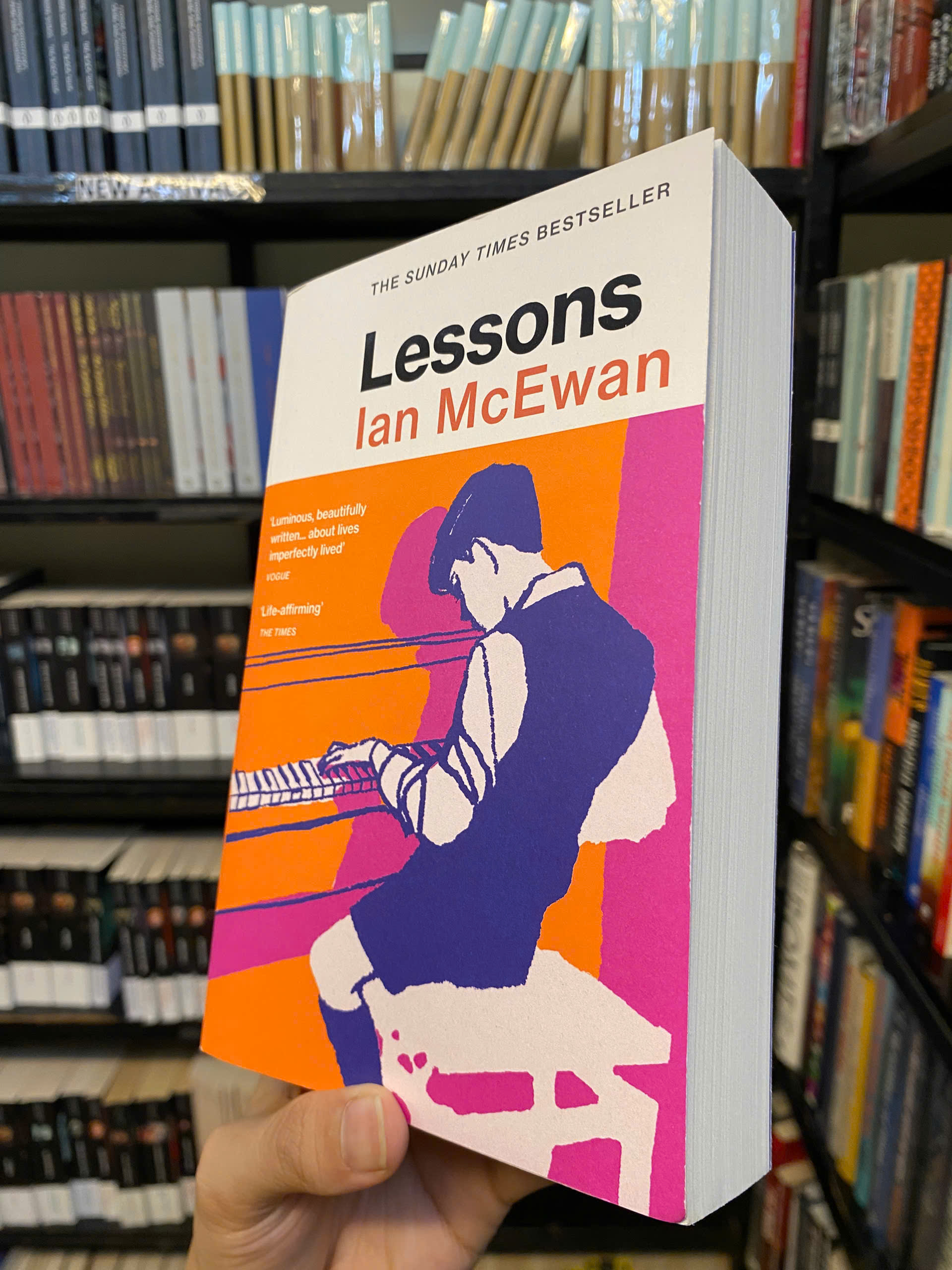 Sách - Lessons by Ian McEwan | Historical Fiction / Literary Fiction in English / Sách Ngoại văn