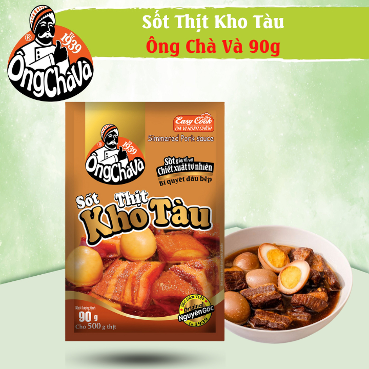 Combo 5 Gói Sốt Thịt Kho Tàu Ông Chà Và 90gr