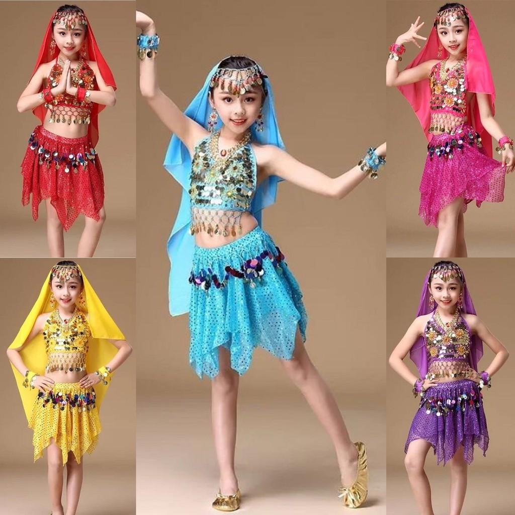 TRANG PHỤC MÚA BỤNG BELLY DANCE CHO BÉ GÁI