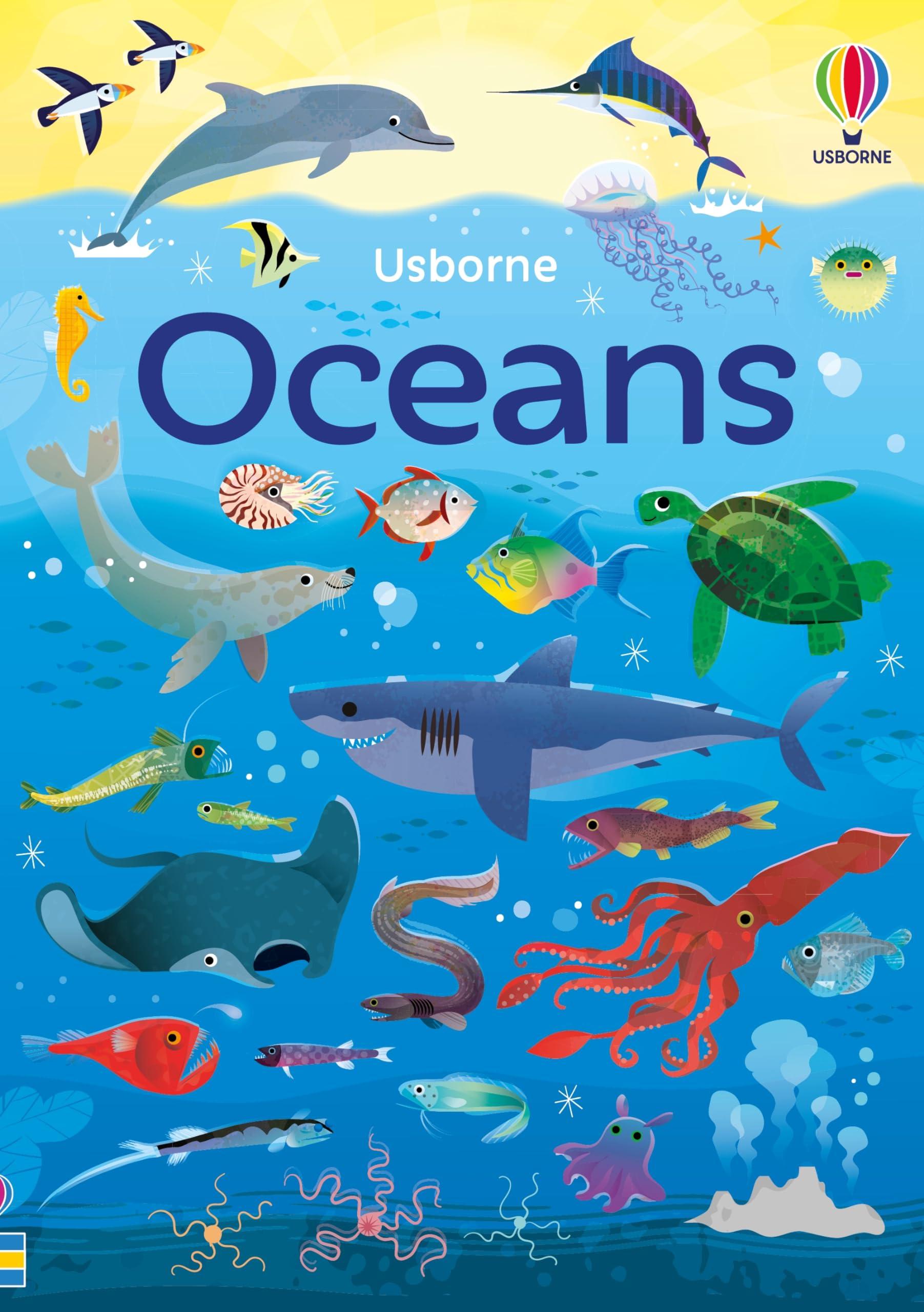 Sách ngoại văn: Usborne Book And Jigsaw Oceans