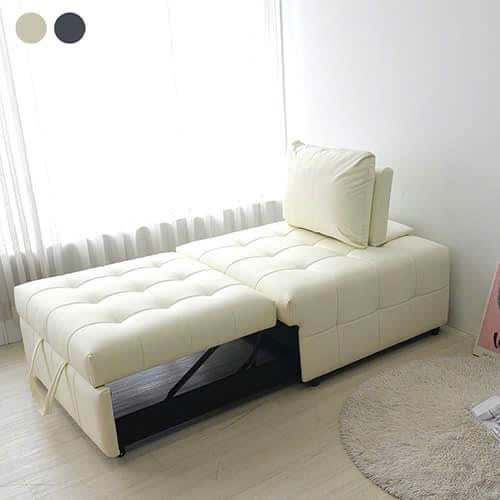 Sofa Giường Siêu Gọn Mini Tundo Kích Thước 90 x 90 cm , Mở Rộng 90 x 180cm