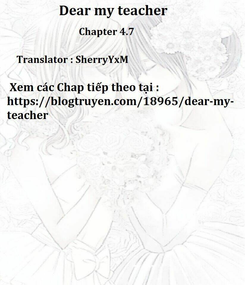 dear my teacher chapter 7.6 7
