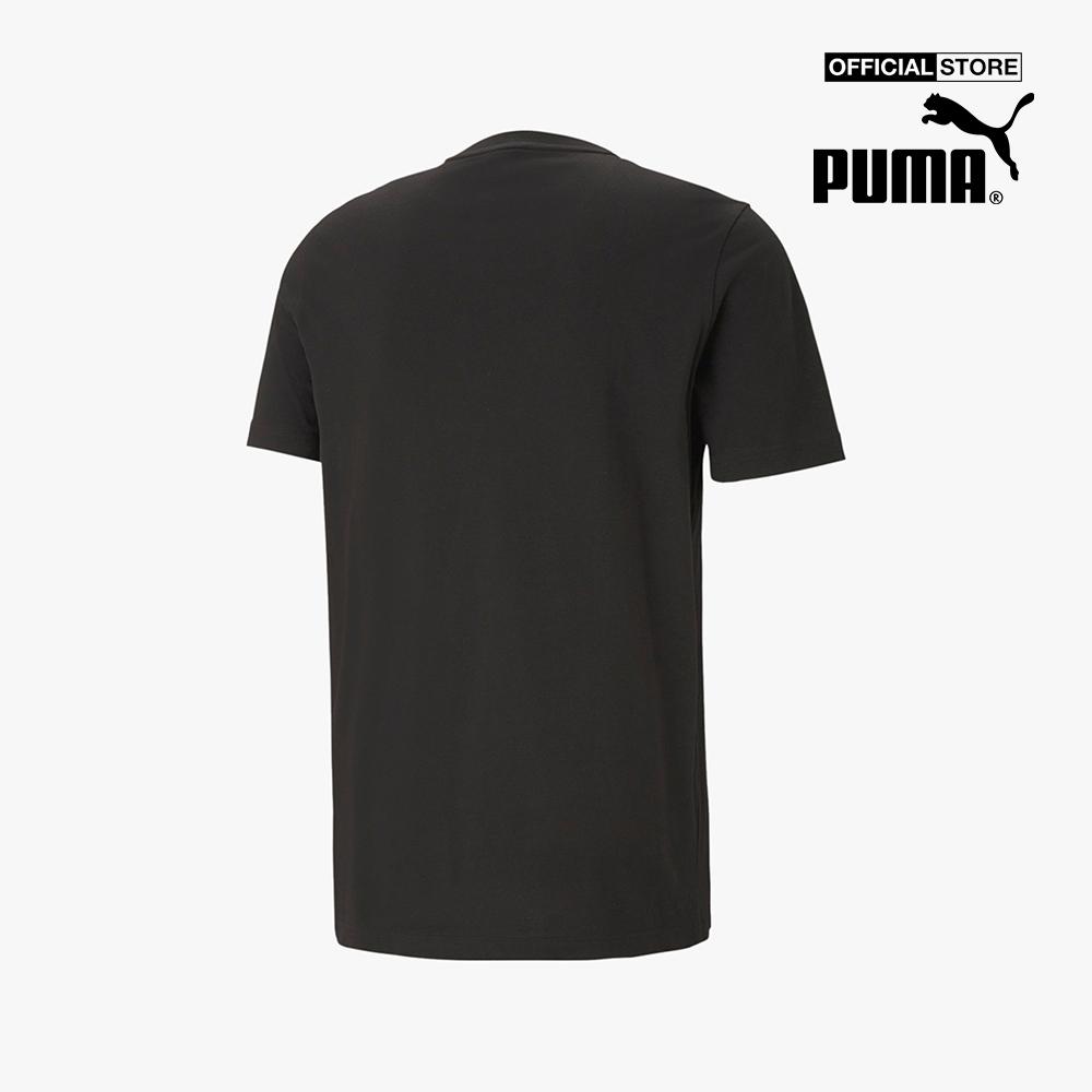 PUMA - Áo thun nam cổ tròn ngắn tay Classics Logo 530088-01