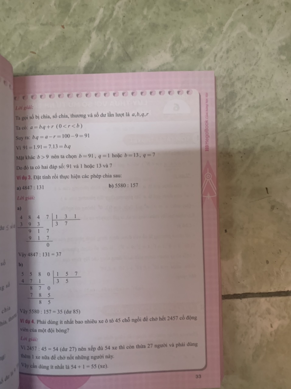 Sổ Tay Kiến Thức - Phương Pháp - Dạng Bài Đại Số Và Hình Học Toán 6