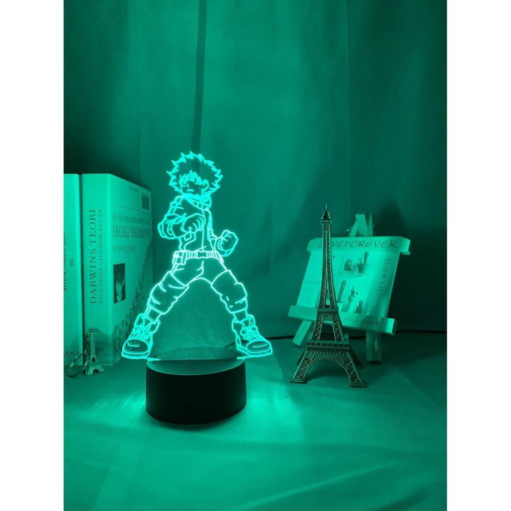 Đèn ngủ Led 3D Izuku Midoriya - Led Cảm Ứng Cảm Anime Hunter X Hunter