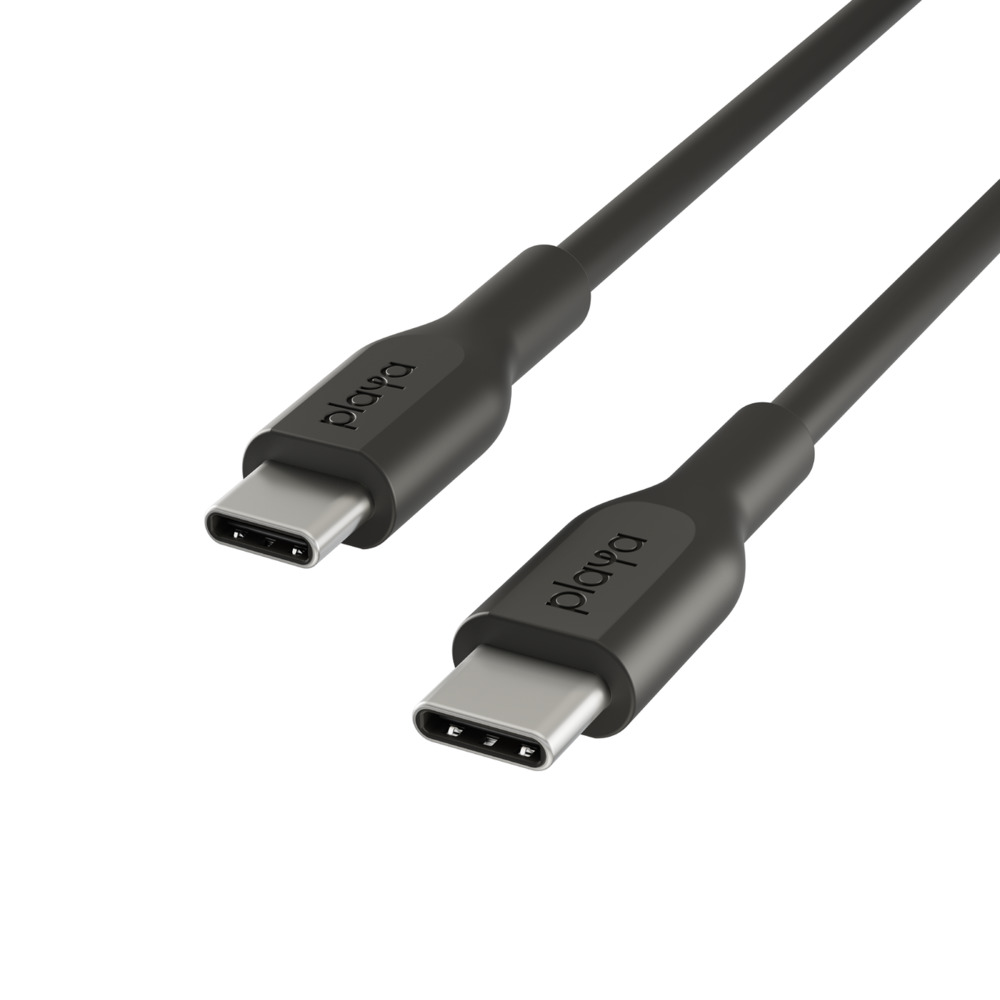 Cáp sạc USB-C to USB-C Belkin Playa vỏ nhựa, 60W, 2 mét - PMBK2003yz2M - Hàng Chính Hãng Belkin