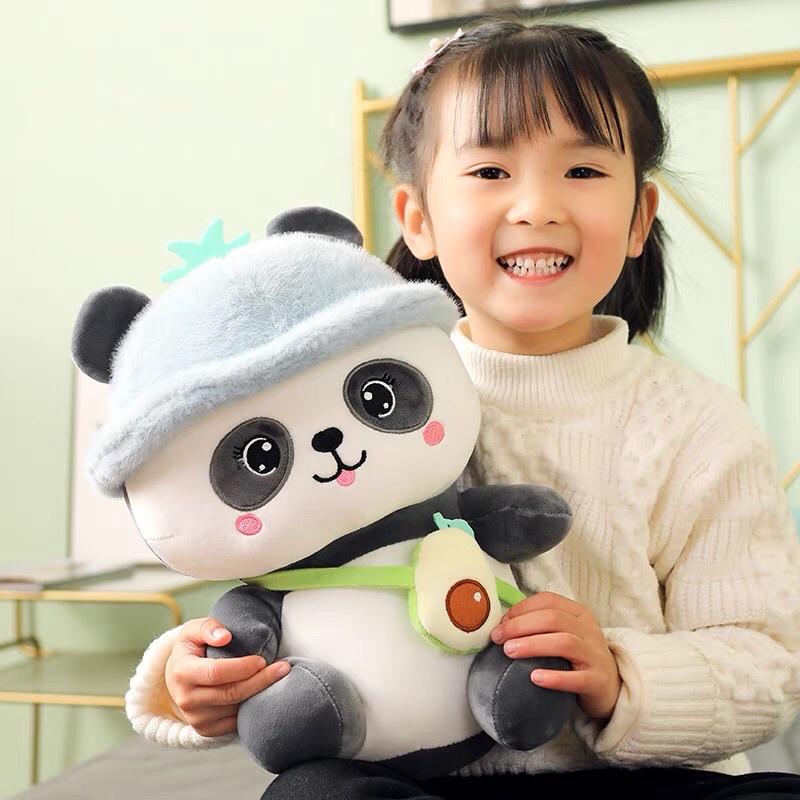 Gấu bông gấu trúc túi bơ xinh xắn, cao cấp mềm mịn