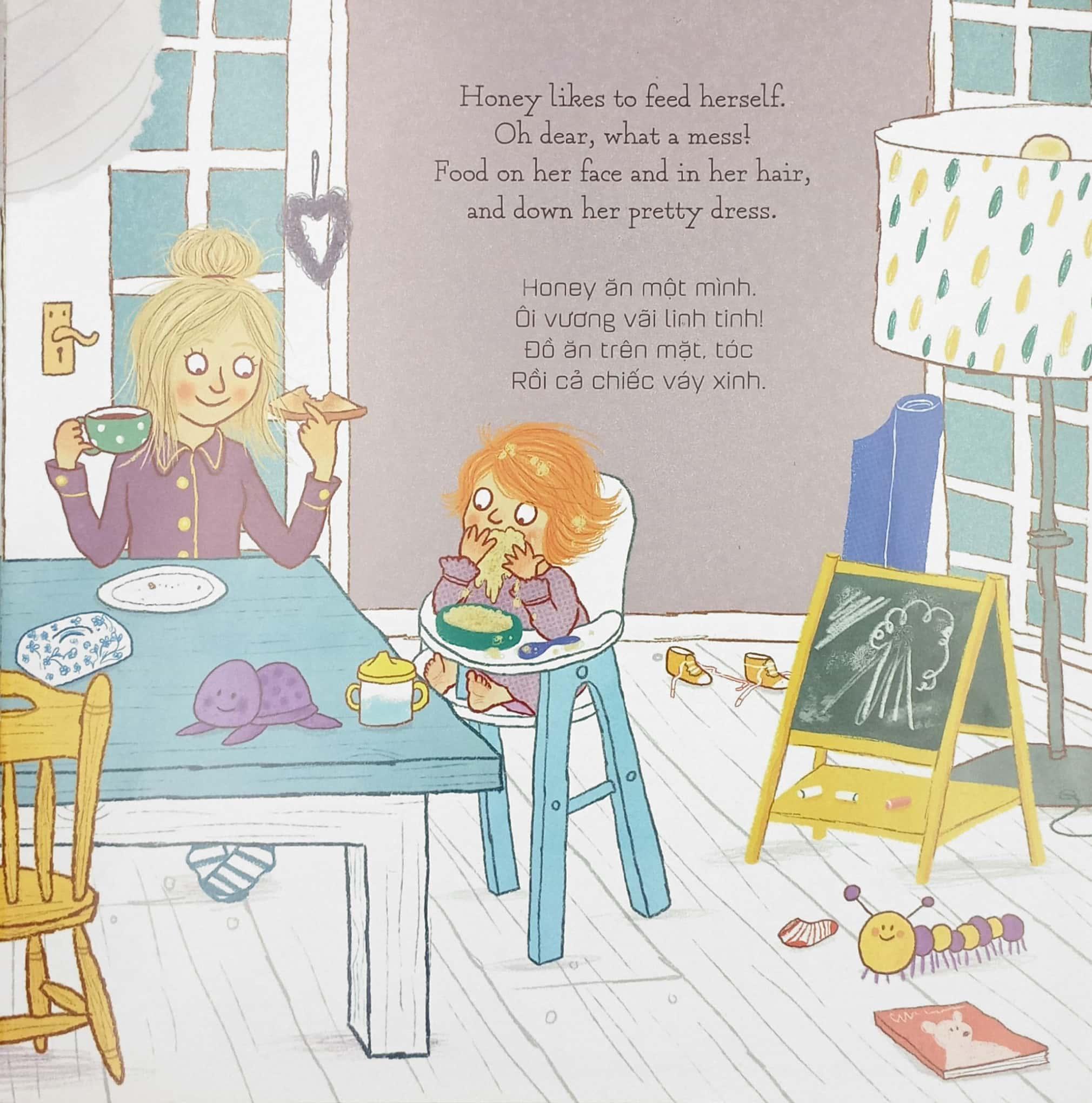 Tủ Sách Thiếu Nhi Tuổi 2+ - Hungry Babies - Những Bé Em Đói Ngấu