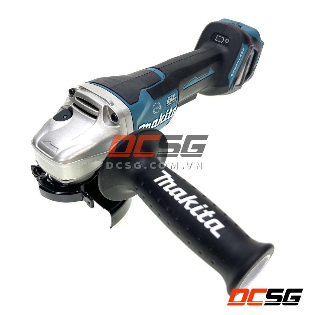 Máy mài góc 100mm dùng pin 18V Makita DGA418Z (công tắc bóp) | DCSG