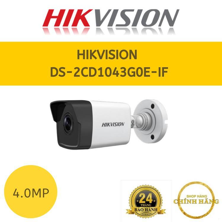 Camera IP hồng ngoại 4.0 Megapixel HIKVISON DS-2CD1043G0E-IF - HÀNG CHÍNH HÃNG