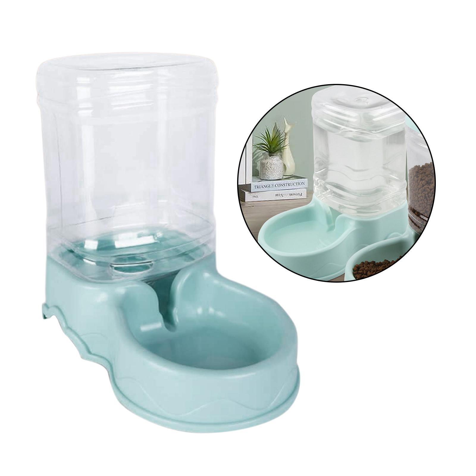 2 pieces 3.5L Dogs Cats Large Water Feeder WATER DISPENSER Food Feeder