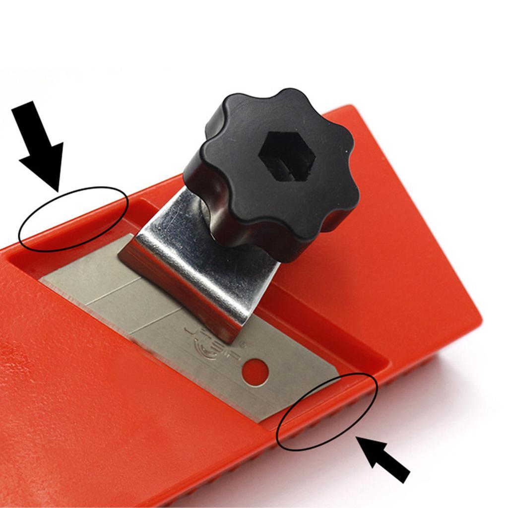 Woodworking Plane Plasterboard Hand Planer Plasterboard Trimming Tools Red