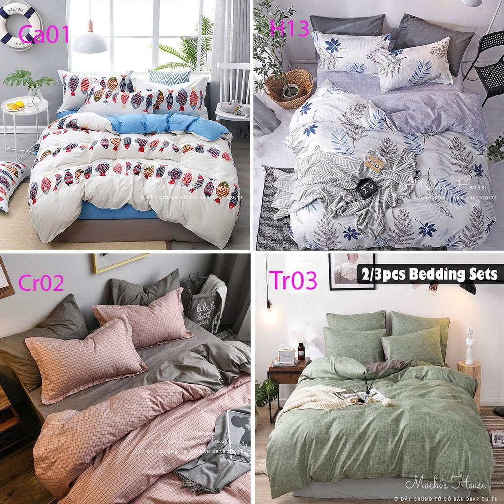 BỘ GA GỐI COTON POLY NHẬP KHẨU️miễn phí bo chun️