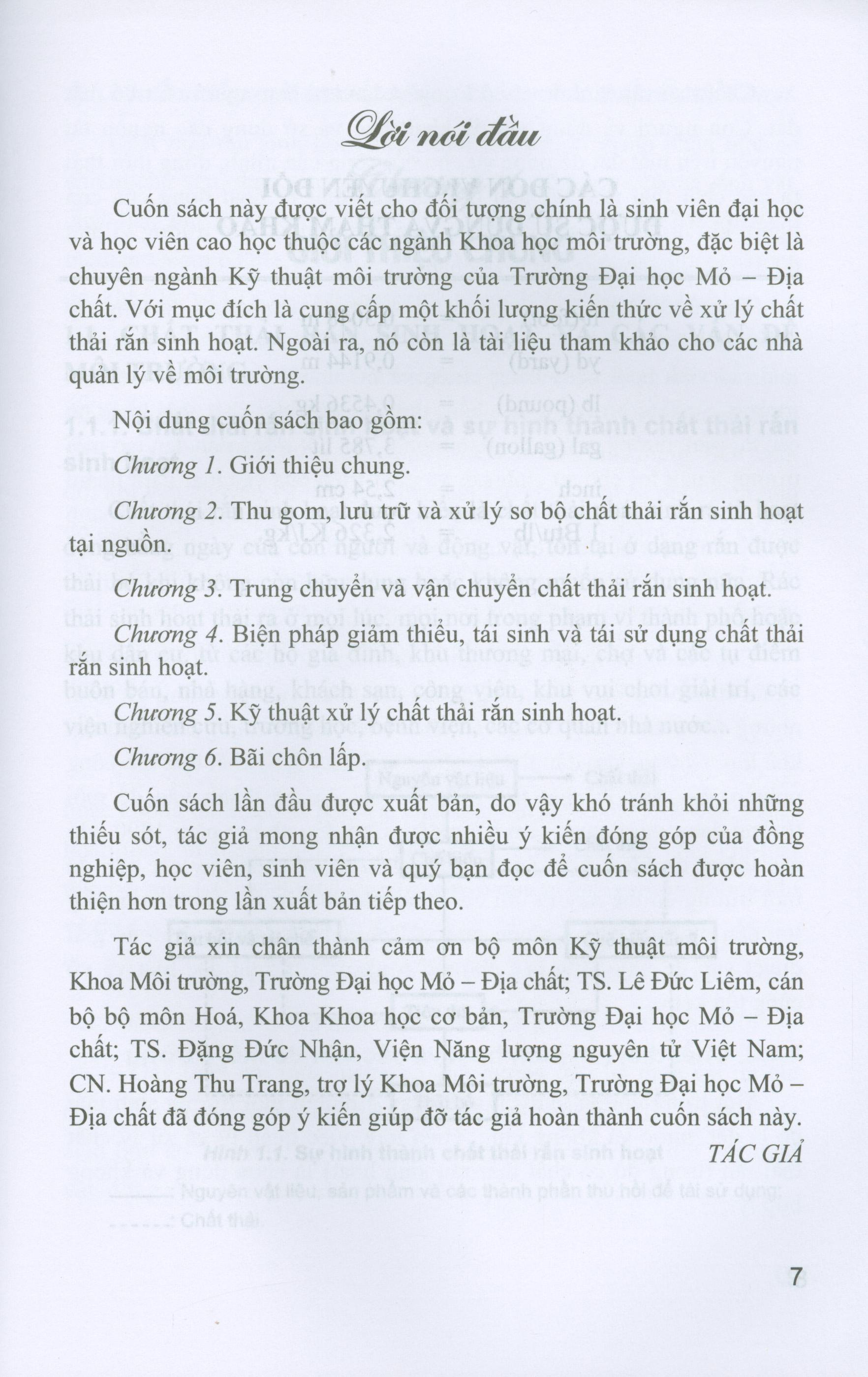 Kỹ Thuật Xử Lý Chất Thải Rắn Sinh Hoạt (Sách chuyên khảo)