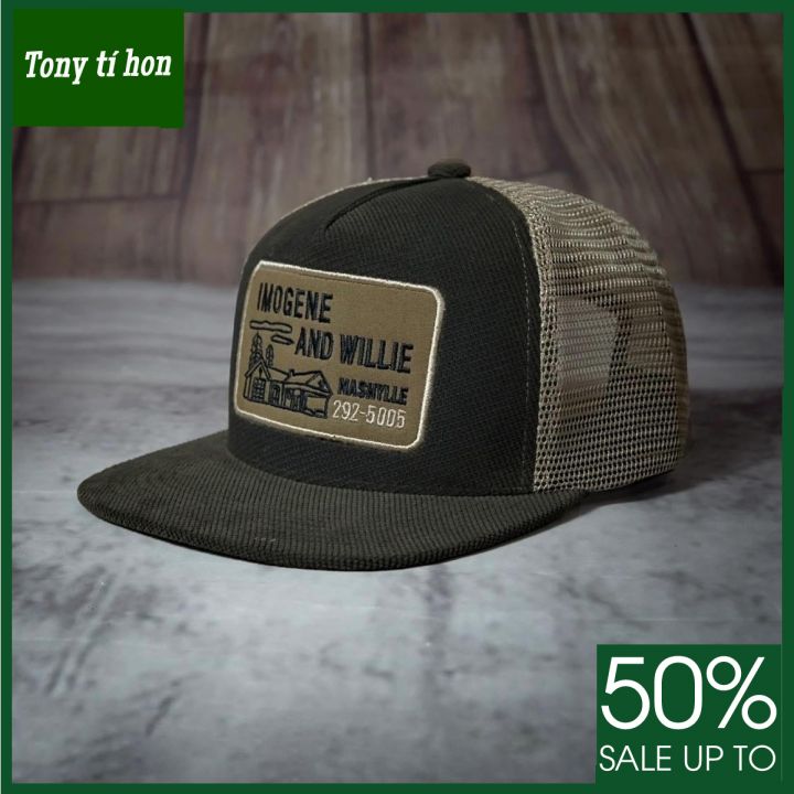 Tony tí hon - Mũ/nón kết lưỡi trai Snapback IM kết hợp lưới cá tính thời trang nam nữ cao cấp form đẹp