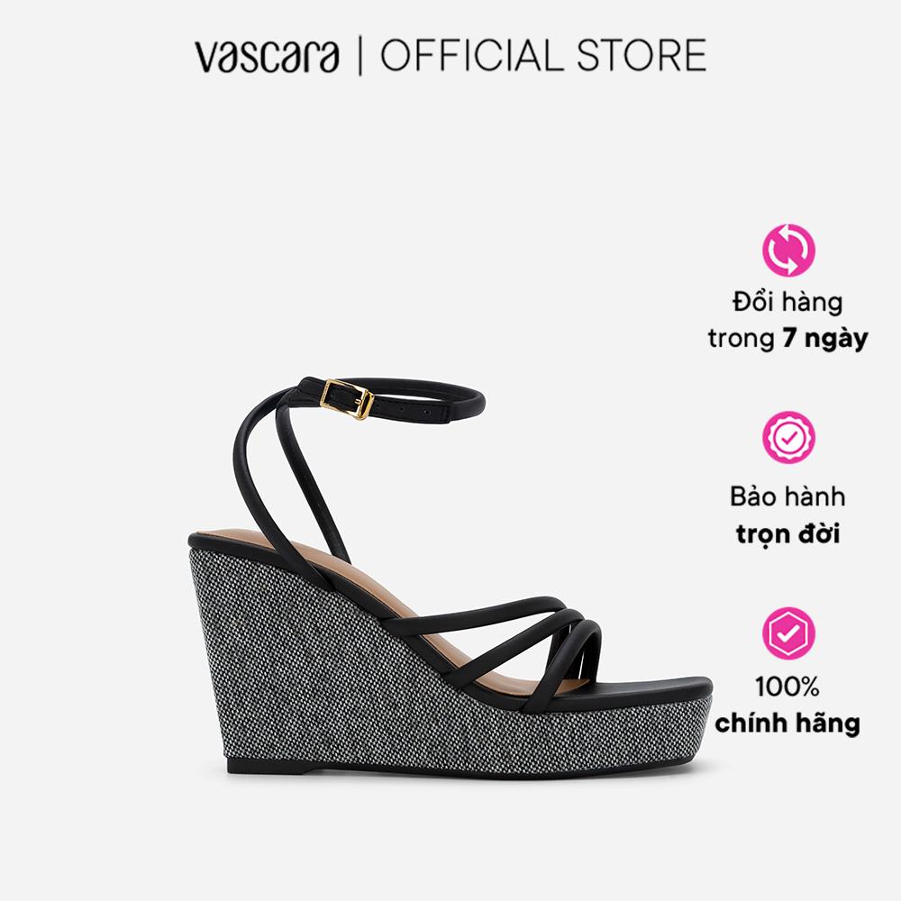 Vascara Giày Sandal Xuồng Dây Quai Mảnh - SDX 0435