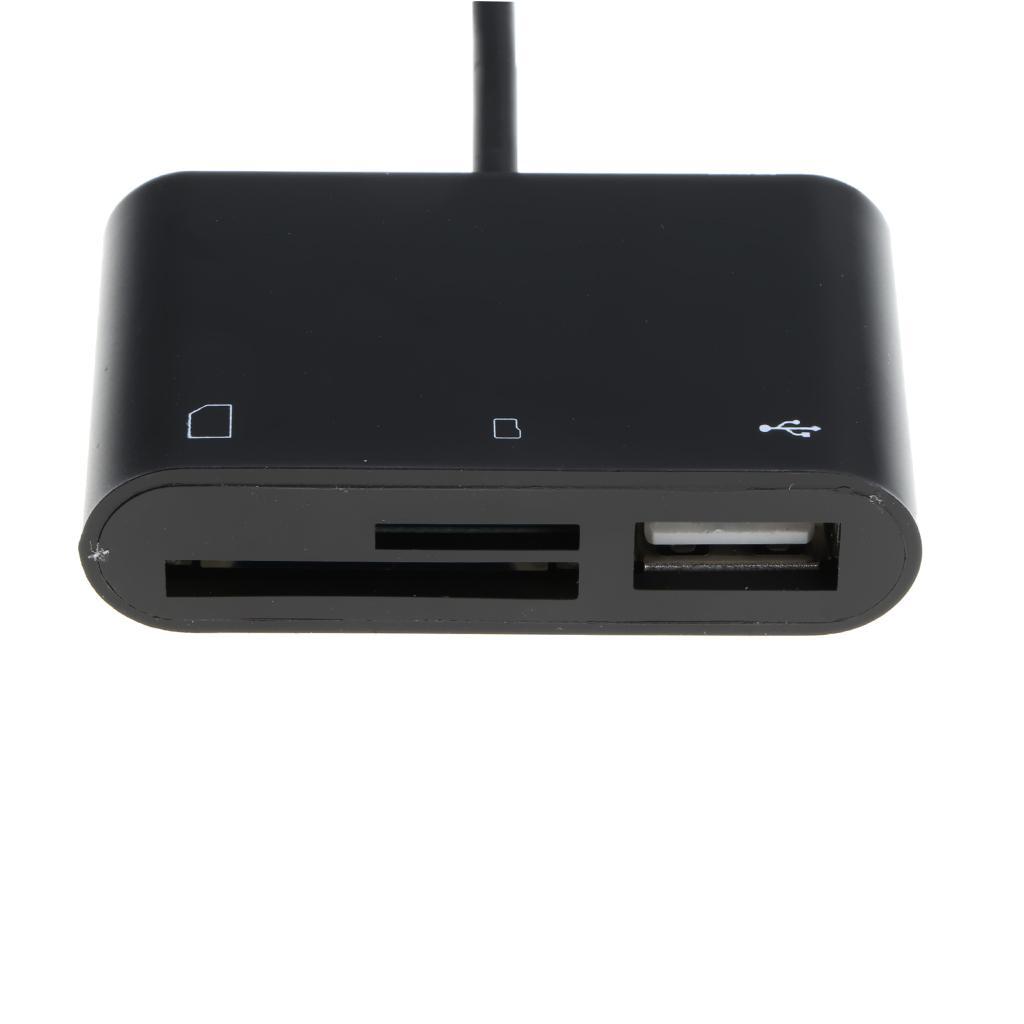 3 in 1 USB 3.0 Micro Card TF Camera Card Reader for