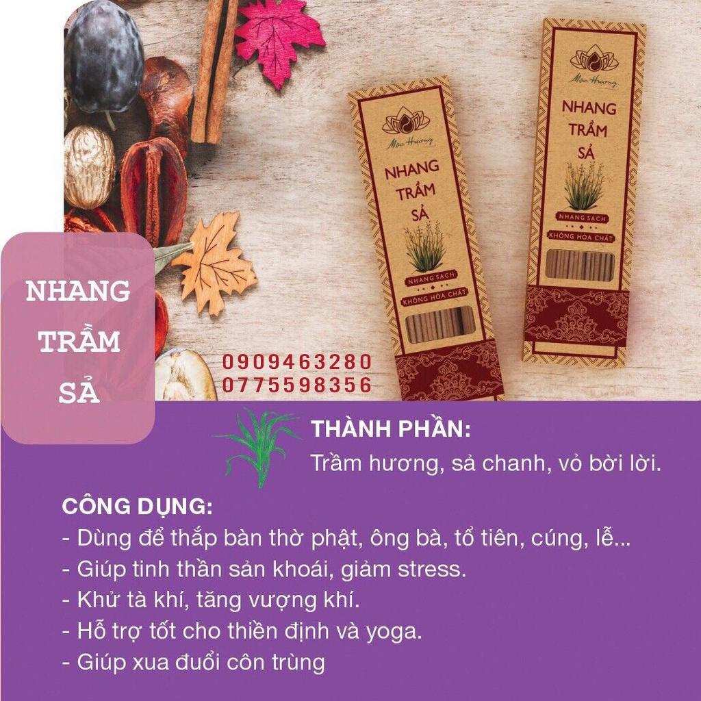 Nhang Sạch Hương Trầm Sả/ Hoa Cúc/ Từ Bi