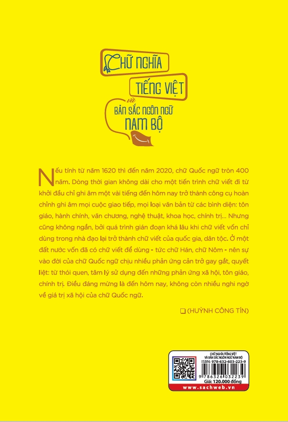 Sách Chữ Nghĩa Tiếng Việt Và Bản Sắc Ngôn Ngữ Nam Bộ