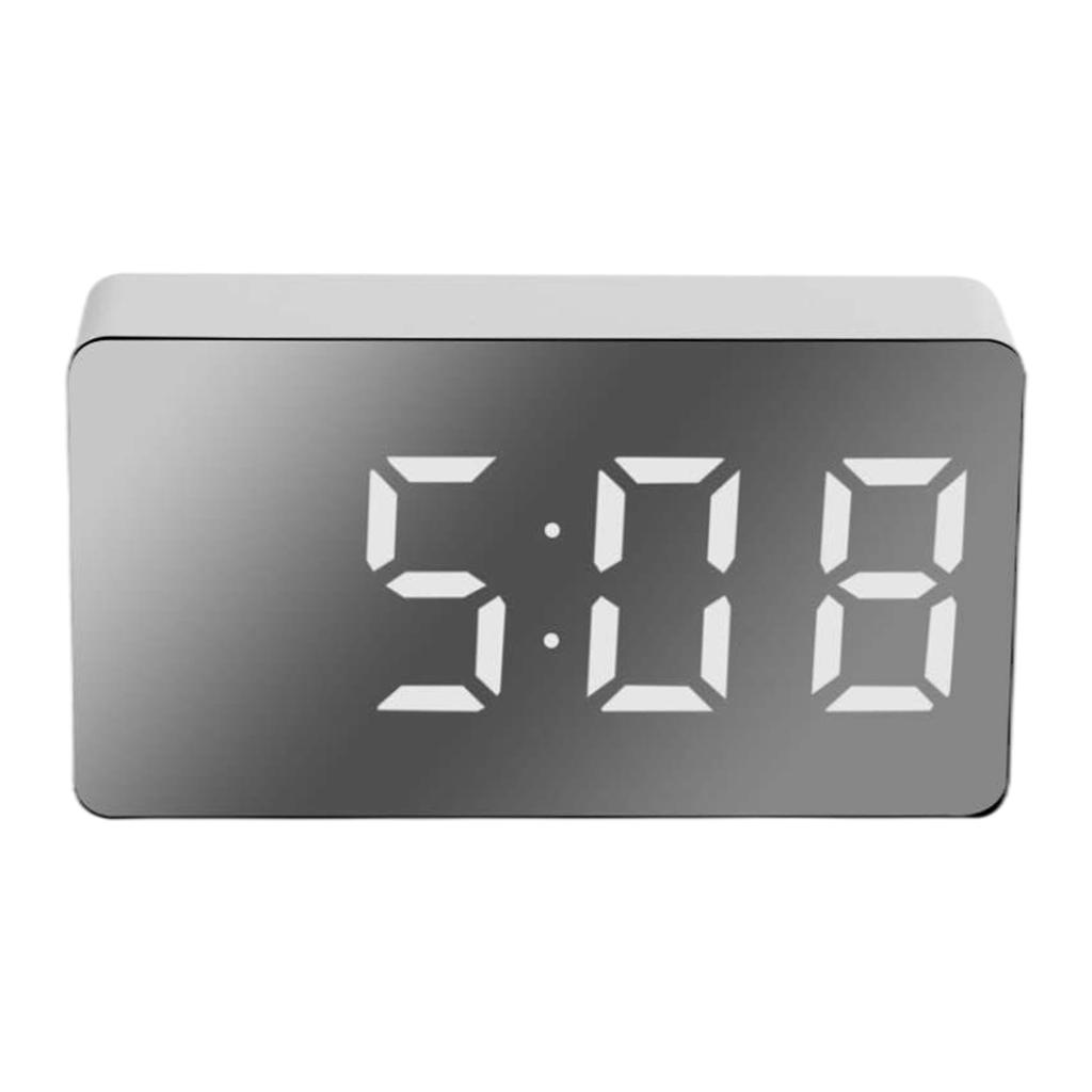 Digital Alarm Clock Large Date Snooze Time 3'' Table Clocks Decoration