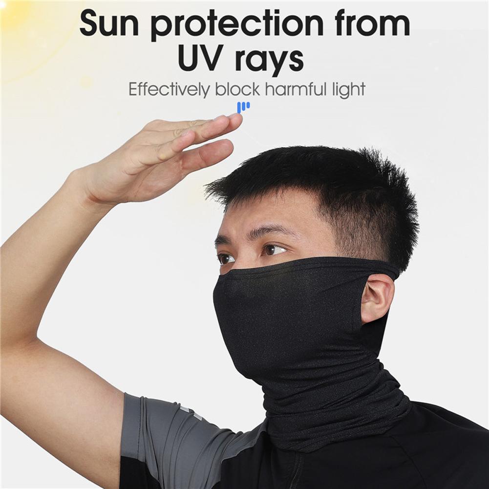 Khăn turban che mặt chống nắng đi xe đạp, motor thoáng khí