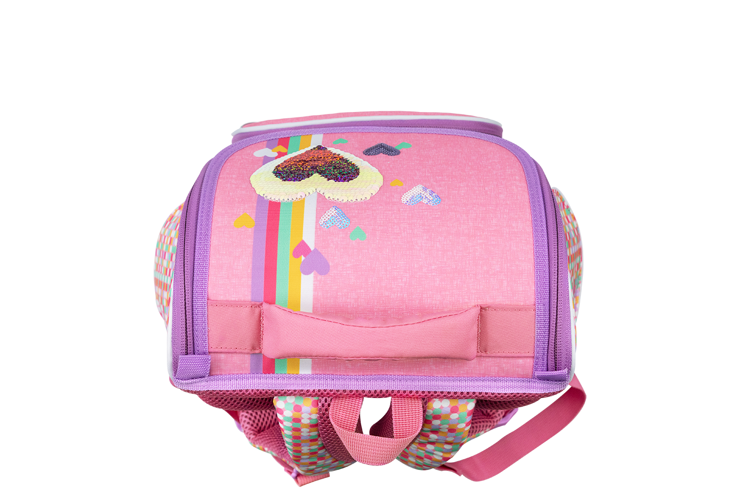 Cặp Chống Gù Nature Quest Schoolbag Pro - Pink Amour - Sequins - Tiger Family TGNQ-041A