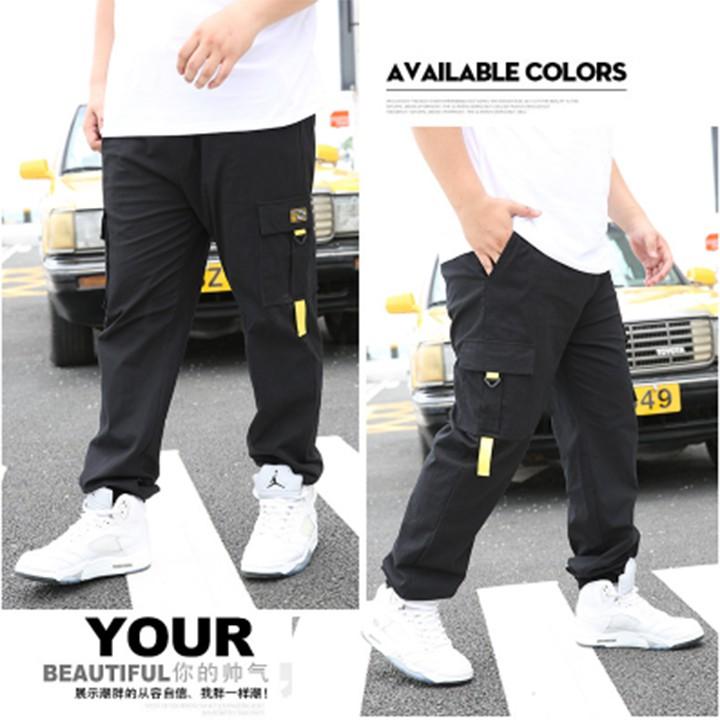 quần jogger thu đông nam big size kiểu dáng Hàn quốc, phong cách rộng big size