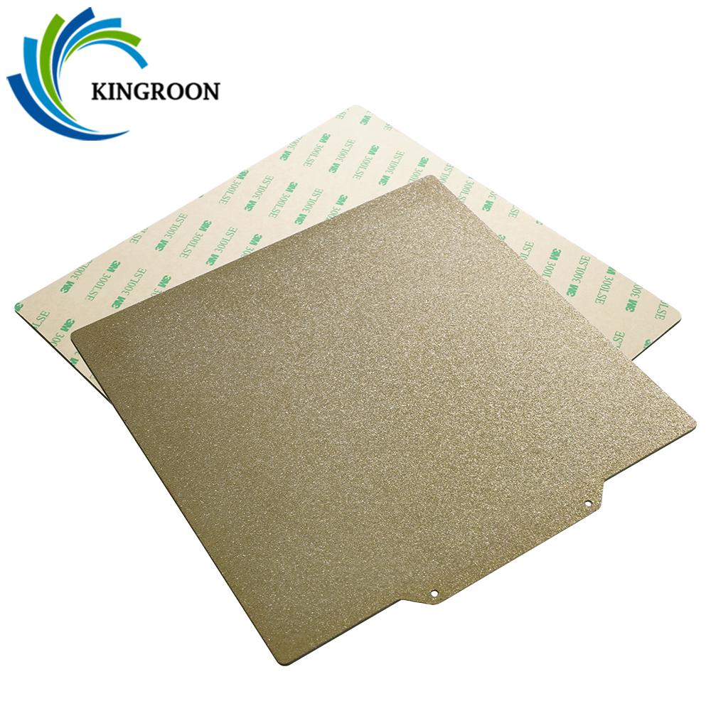 Máy in 3D Kingroon Tờ thép lò xo PEI 180x180 /235x235 PEI Flexble Bed cho KP3S Ender 3 CR10 Tấm xây dựng Tấm xây dựng