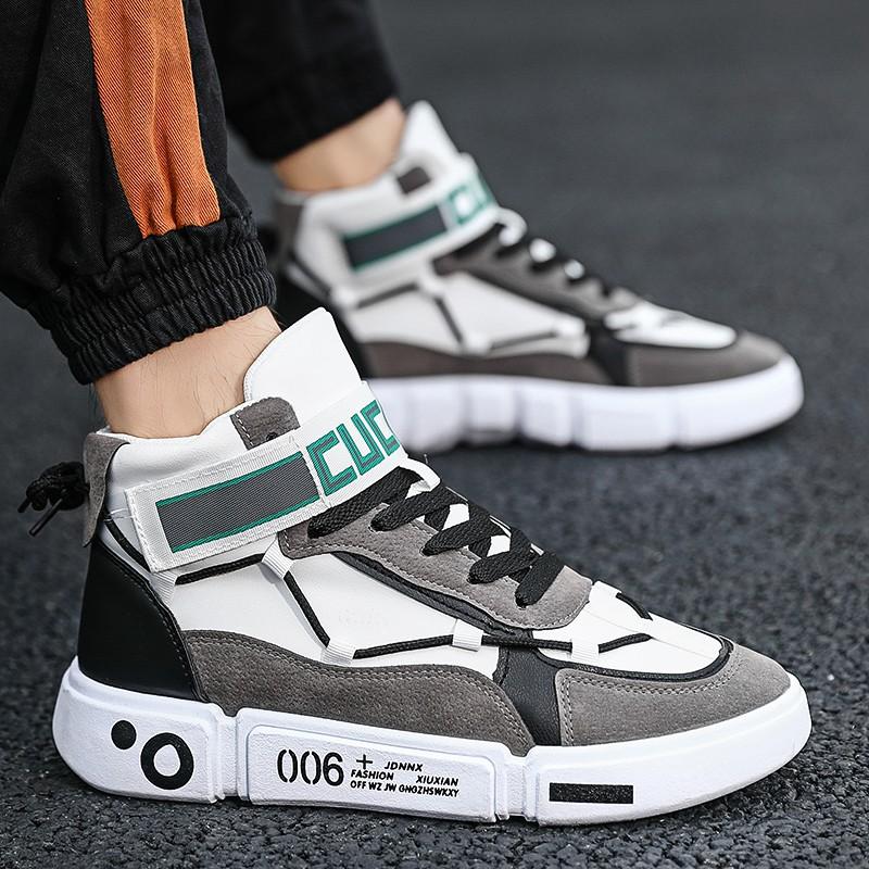 Giày Sneaker Cổ Cao Thời Trang Cho Nam