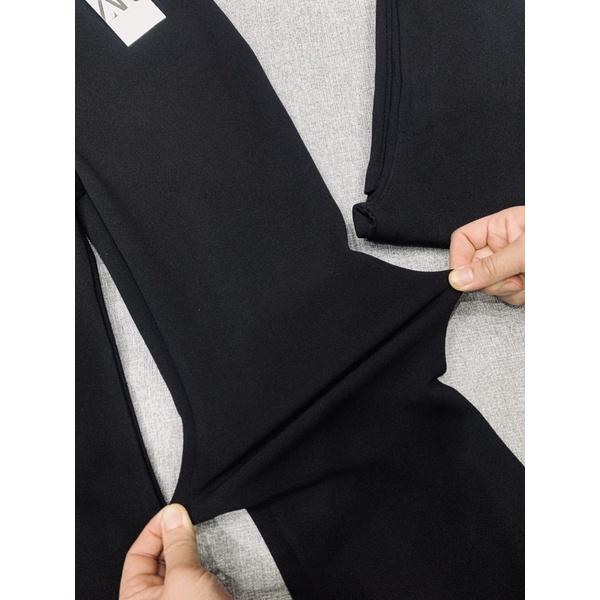 ️Elisa fashion️Quần ống loe xẻ trước cá tính cho nữ