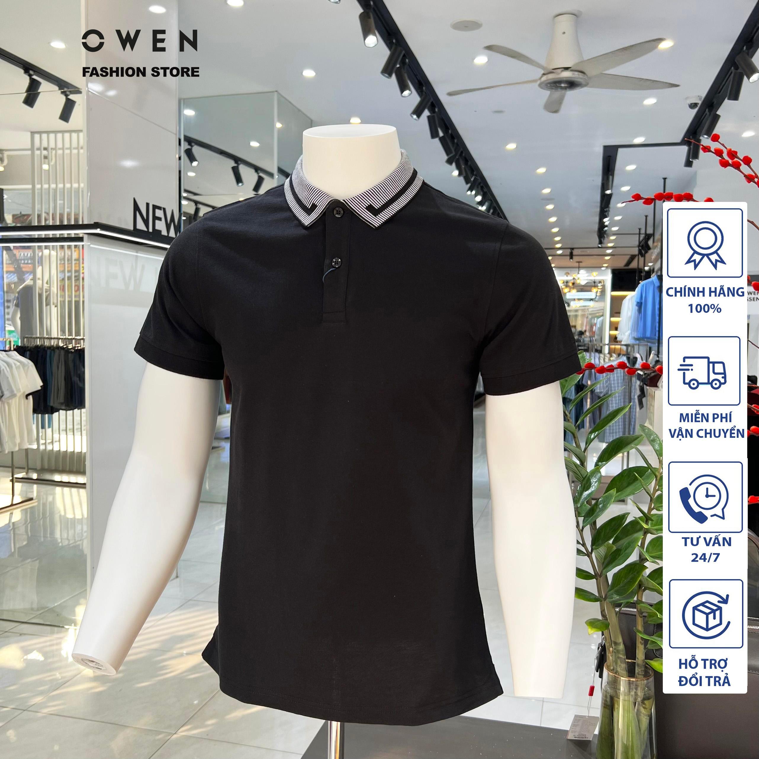 Áo Polo nam Owen chất Cotton thấm hút mồ hôi thoáng mát Mã APV231344