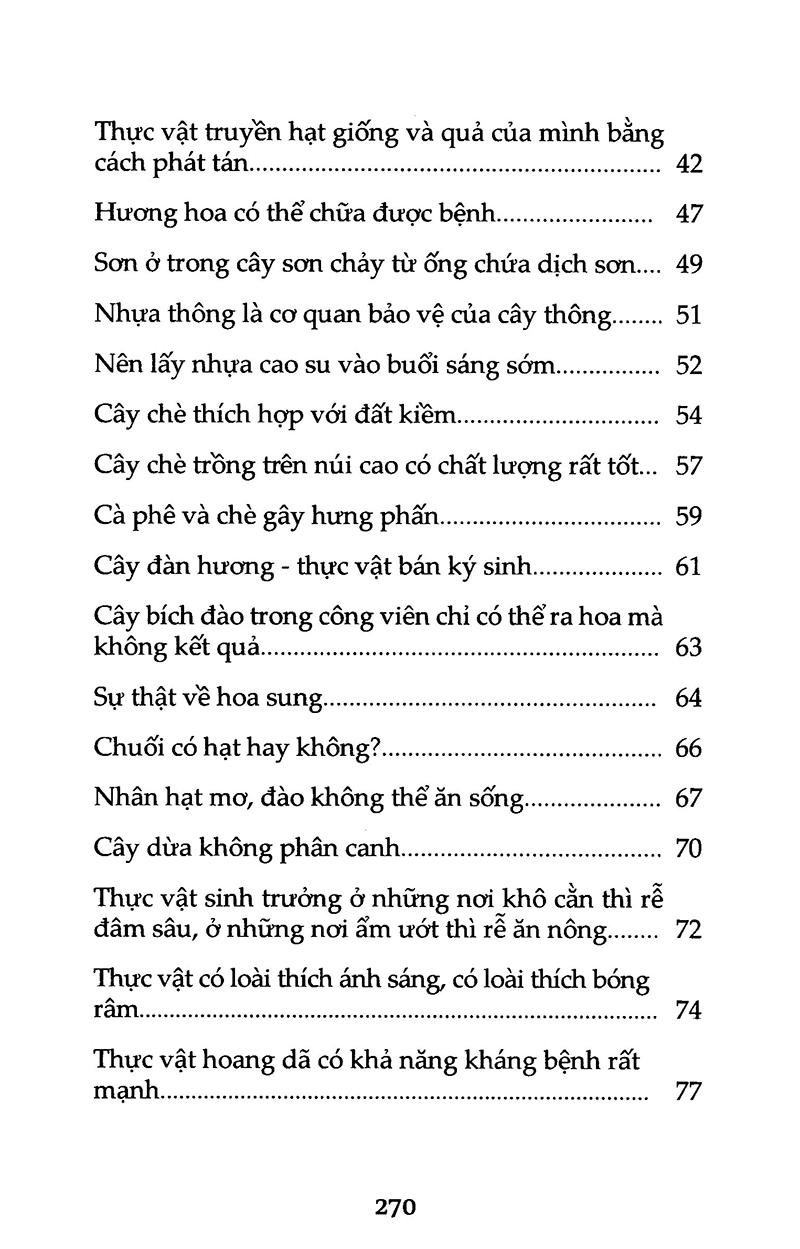 Khoa Học Vui - Thế Giới Thực Vật