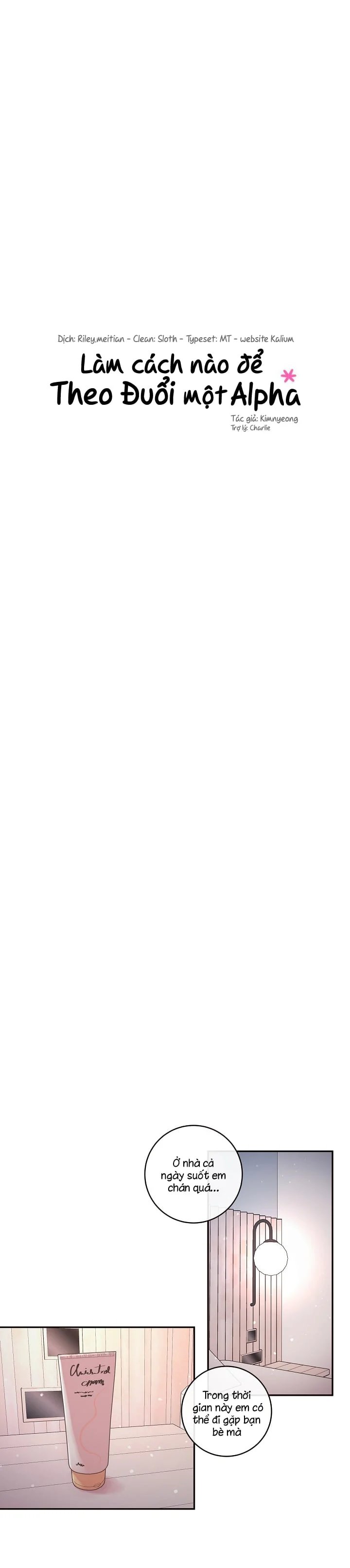 làm cách nào để theo đuổi một alpha? chapter 71 6