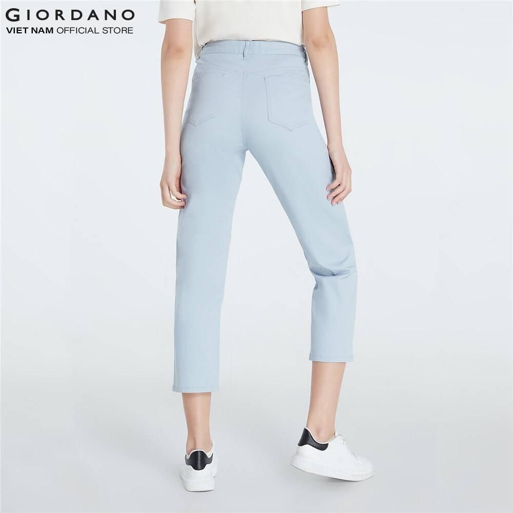 Quần kaki lửng nữ Giordano 05421260