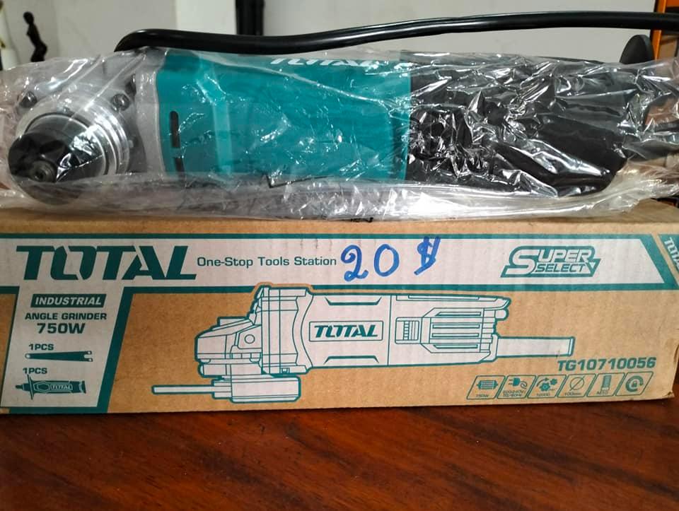 MÁY MÀI GÓC 750W TOTAL TG10710056 - HÀNG CHÍNH HÃNG