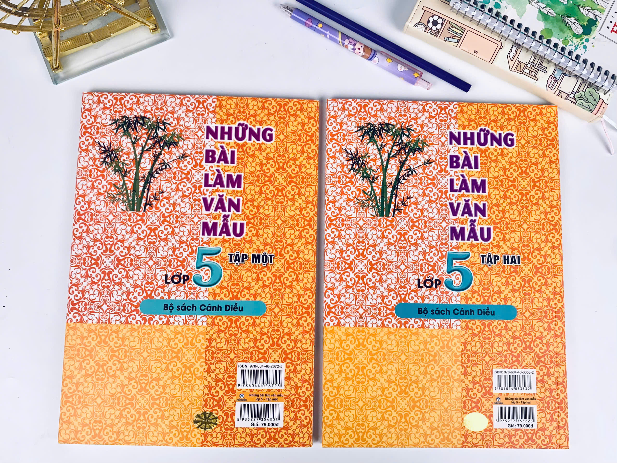 Sách - Những Bài Làm Văn Mẫu Lớp 5 - Cánh Diều - ndbooks