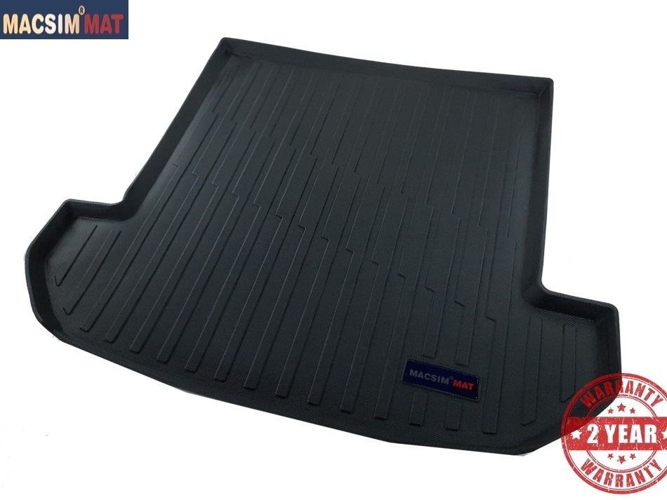 Thảm lót cốp qd xe ô tô Kia Sorento 2021-2024-đến nay nhãn hiệu Macsim chất liệu TPV cao cấp màu đen