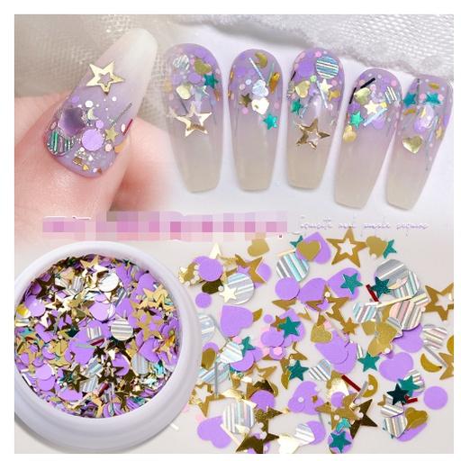 hũ phụ kiện trang trí nail