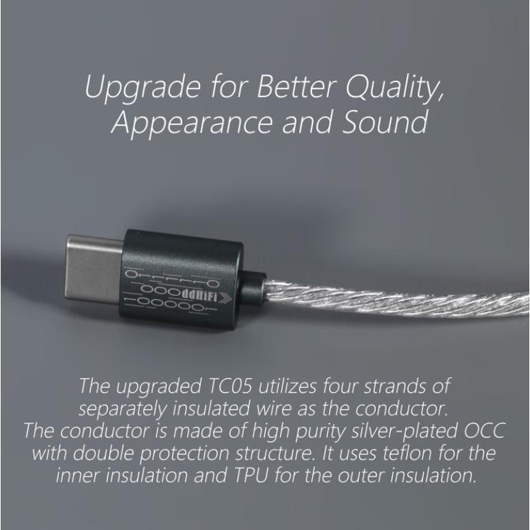 Dây USB C ra C ddHiFi TC05 New - Hàng Chính Hãng