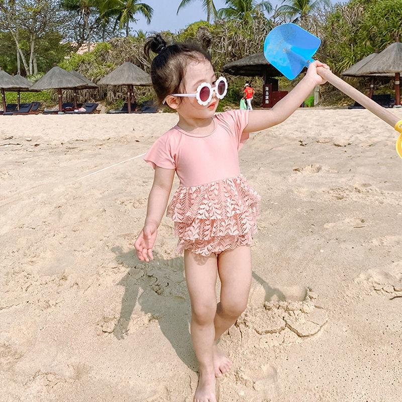 Bikini bé gái/ Bộ bơi đi biển cho bé gái cực xinh mẫu hot nhất hè 2021 (hàng Quảng Châu có video)