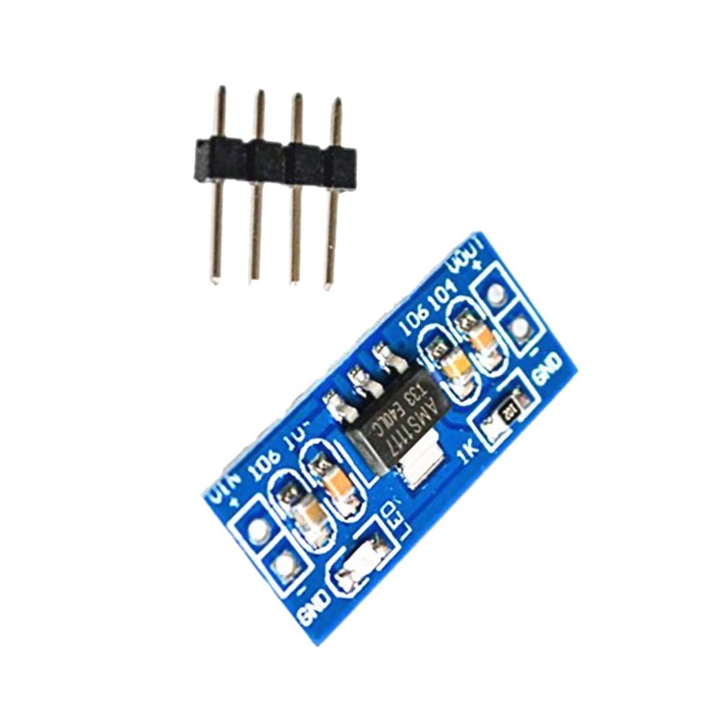 3pcs DC 4.75-12V to 3.3V Power Supply Module AMS1117 800MA