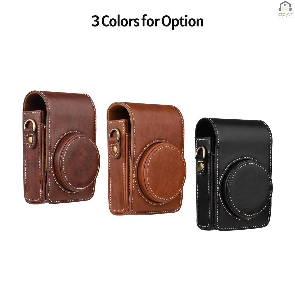 Túi da đựng máy ảnh RX100/ RX100 II/ RX100 III/ RX100 IV/ RX100 IV/ RX100 VR/ ZI/ VX100