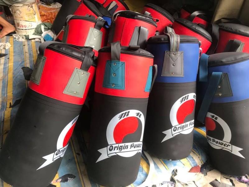 Vỏ bao cát đấm bốc 2 lớp chiều dài 60-100cm - phụ kiện tập gym, tập boxing tại nhà